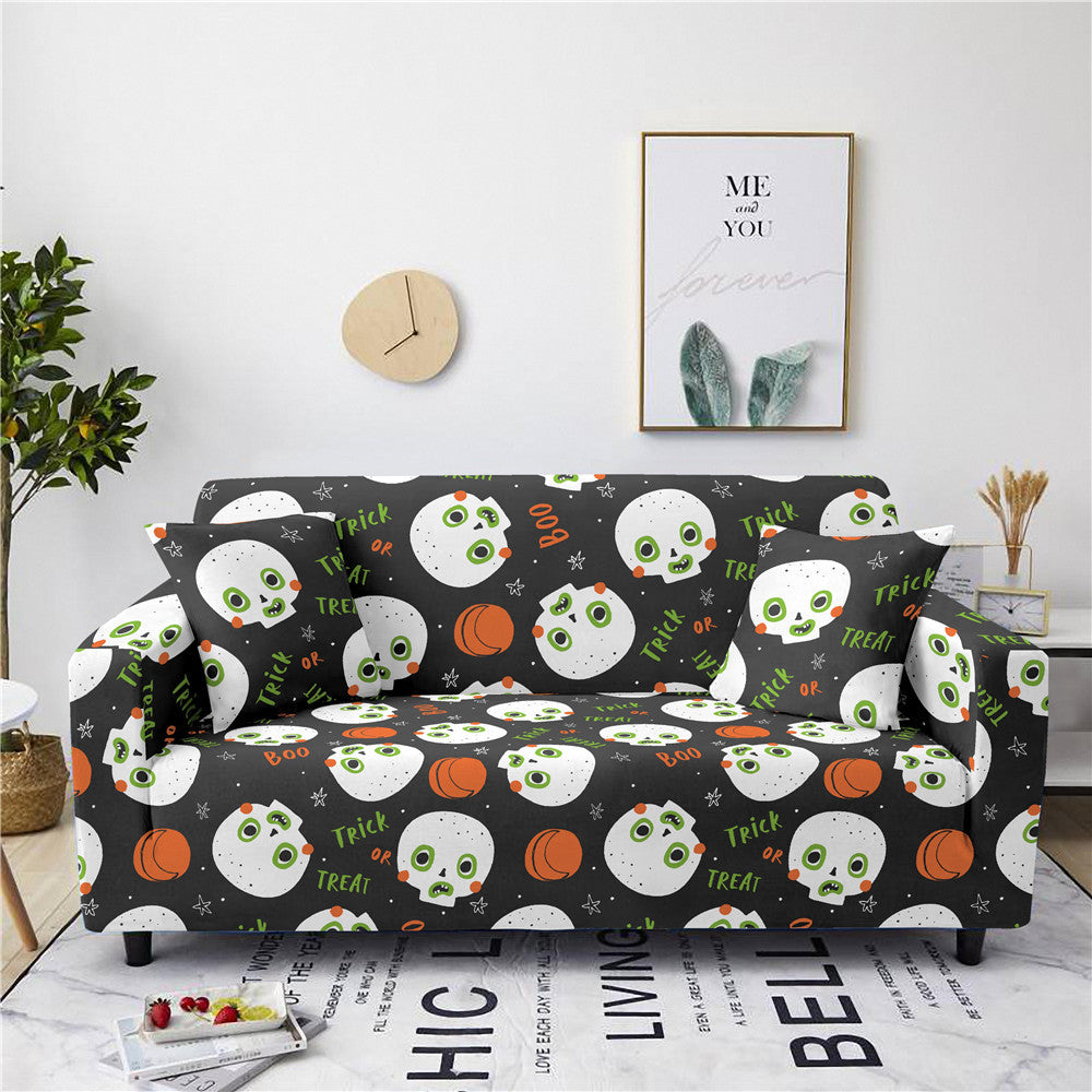 Festival Offer-Halloween Printed Elastic Sofa Covers