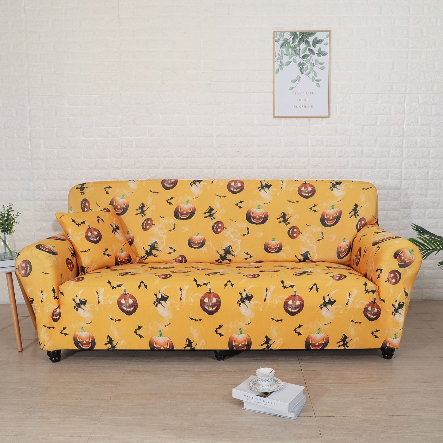 Festival Offer-Halloween Printed Elastic Sofa Covers