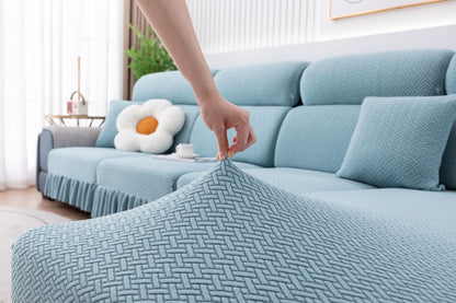 All-inclusive Universal L-shaped Sofa Covers With Skirt