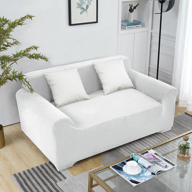 Solid Color Super Stretch Sofa Cover