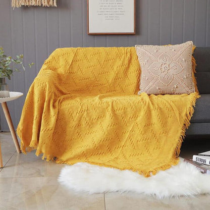 Geometrical Sofa Covers Throw Blankets