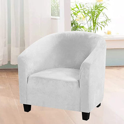 Velvet Tub Chair Slipcover