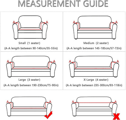Print Stretch Sofa Cover Slipcover
