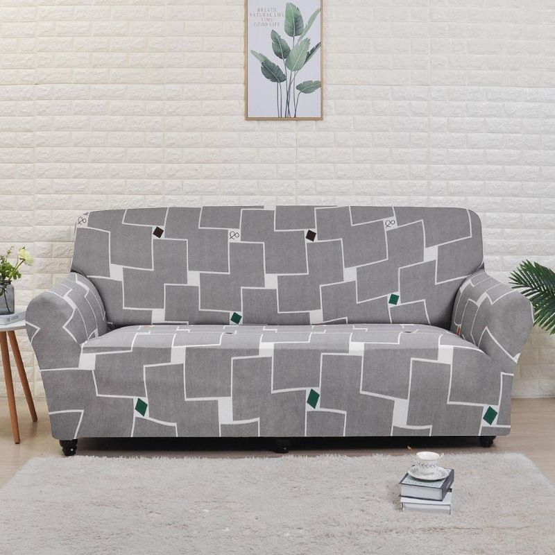 Printed Sofa Loveseat Slipcover