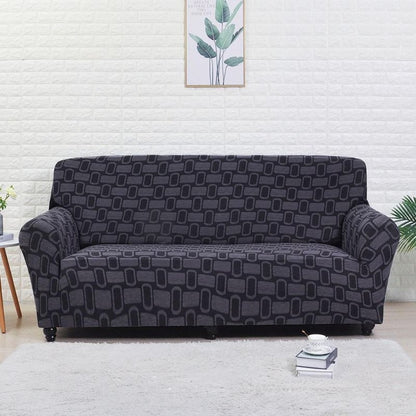 Printed Sofa Loveseat Slipcover