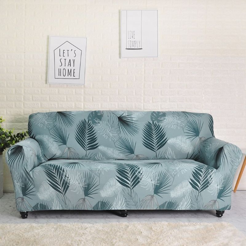 Printed Sofa Loveseat Slipcover