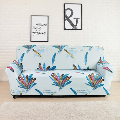 Printed Sofa Loveseat Slipcover