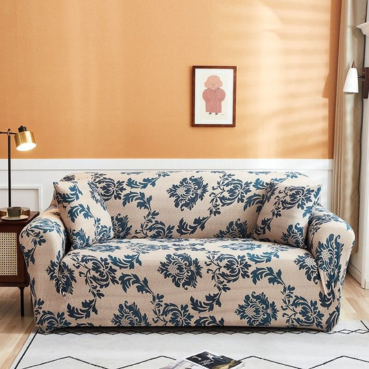 Printed Sofa Loveseat Slipcover