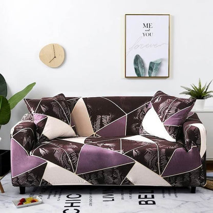 Printed Sofa Loveseat Slipcover