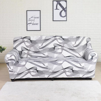 Printed Sofa Loveseat Slipcover