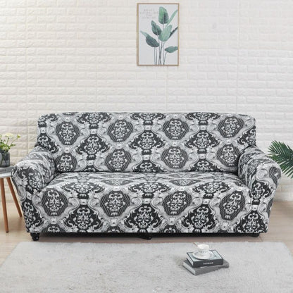 Printed Sofa Loveseat Slipcover