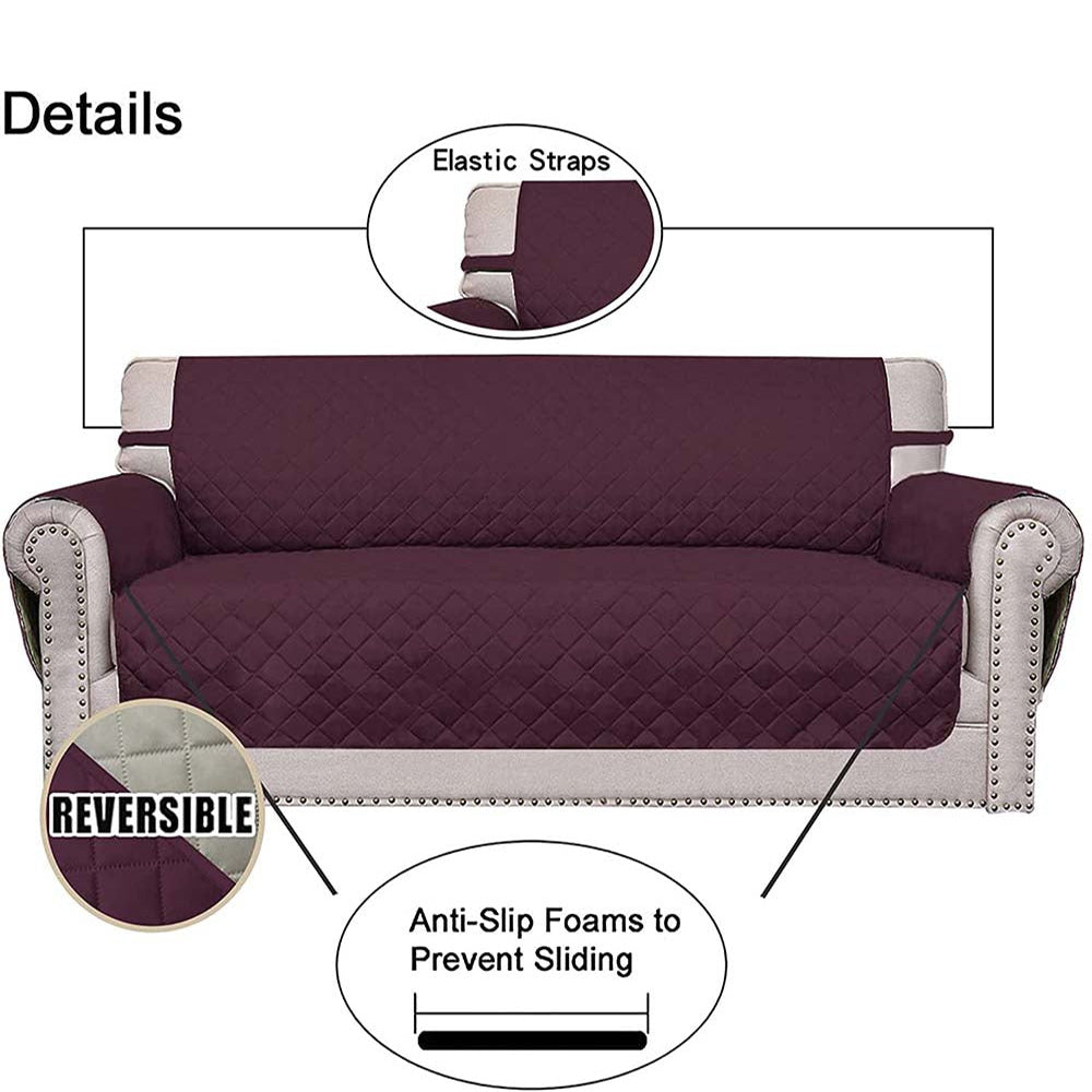 Slip-Resistant Reversible Armchair Cover for Dogs Pet -28 Inches