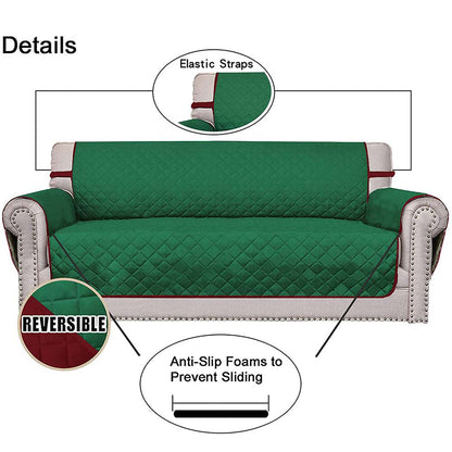 Slip-Resistant Reversible Armchair Cover for Dogs Pet -28 Inches