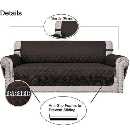 Slip-Resistant Reversible Armchair Cover for Dogs Pet -28 Inches