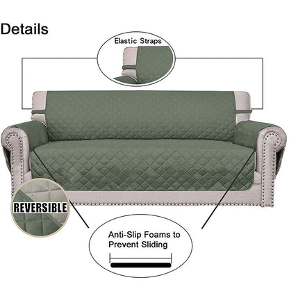 Slip-Resistant Reversible Armchair Cover for Dogs Pet -28 Inches