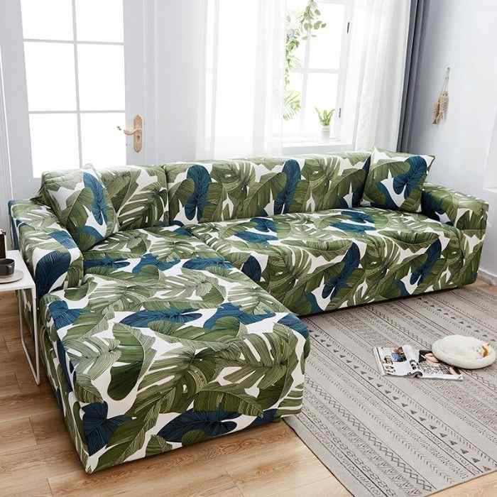 L-Shaped Couch Covers Left Chase