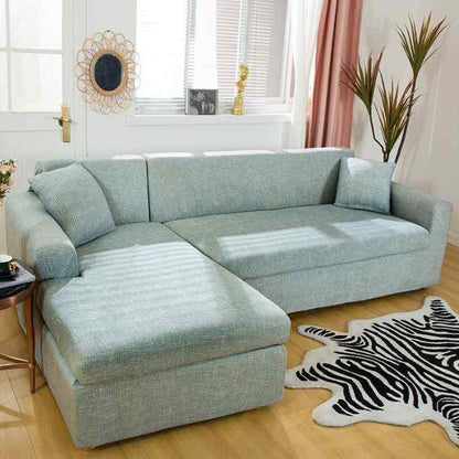 L-Shaped Couch Covers Left Chase