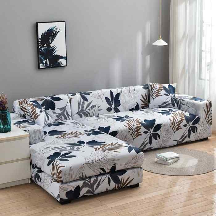 L-Shaped Couch Covers Left Chase