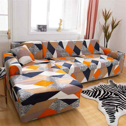 L-Shaped Couch Covers Left Chase