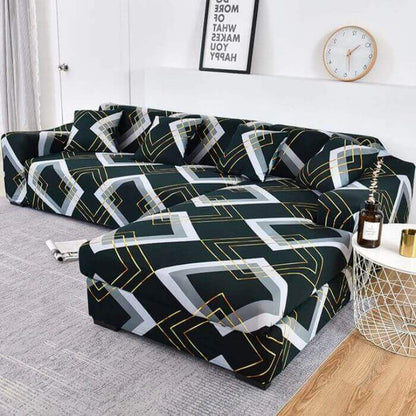 L-Shaped Couch Covers Right Chase