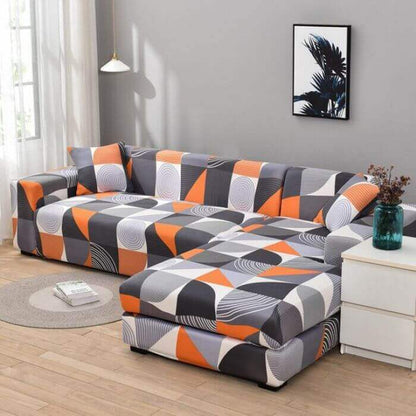 L-Shaped Couch Covers Right Chase