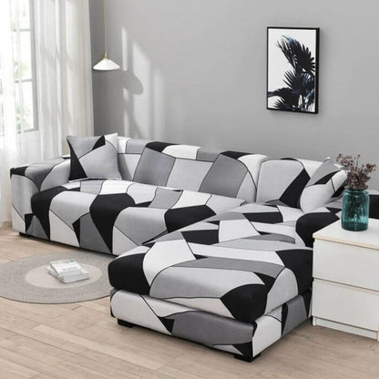 L-Shaped Couch Covers Right Chase