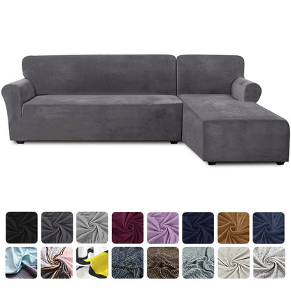 L-Shaped Couch Covers Right Chase