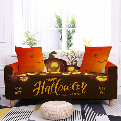 Festival Offer-Halloween Printed Elastic Sofa Covers