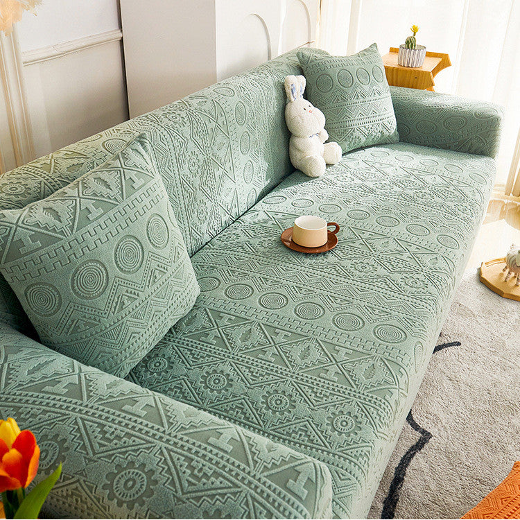 Anti-Scratching All-Inclusive Solid Pattern Sofa Cover