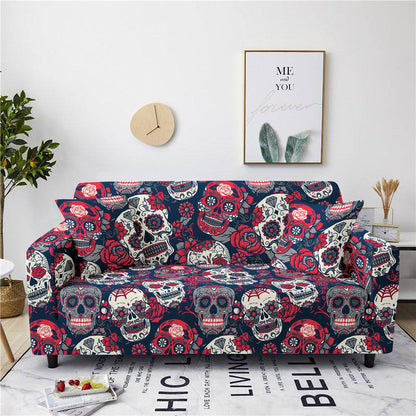 Festival Offer-Halloween Printed Elastic Sofa Covers