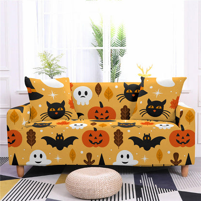 Festival Offer-Halloween Printed Elastic Sofa Covers