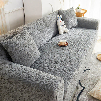 Anti-Scratching All-Inclusive Solid Pattern Sofa Cover