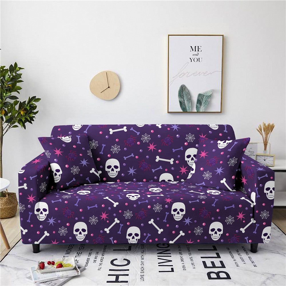 Festival Offer-Halloween Printed Elastic Sofa Covers