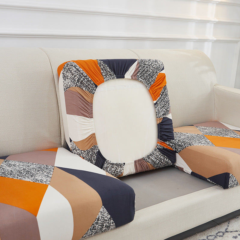 Printed Stretch Sofa Cushion Seat Cover