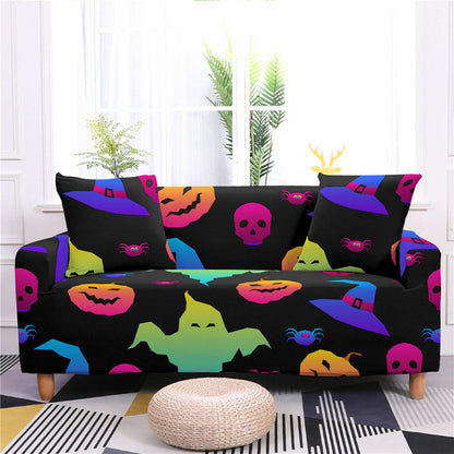 Festival Offer-Halloween Printed Elastic Sofa Covers