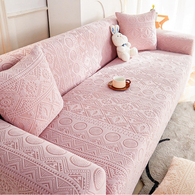 Anti-Scratching All-Inclusive Solid Pattern Sofa Cover