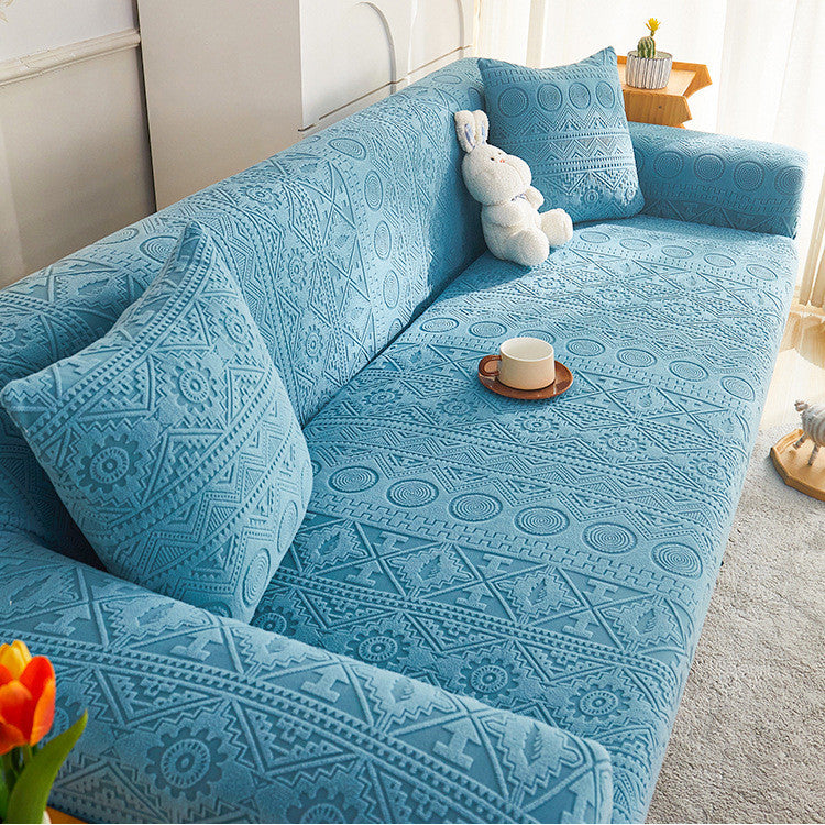 Anti-Scratching All-Inclusive Solid Pattern Sofa Cover