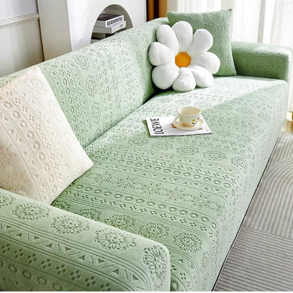 Anti-Scratching All-Inclusive Solid Pattern Sofa Cover