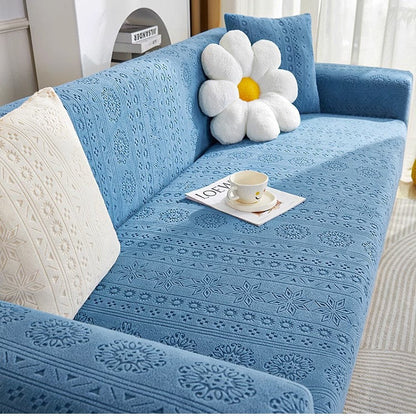 Anti-Scratching All-Inclusive Solid Pattern Sofa Cover