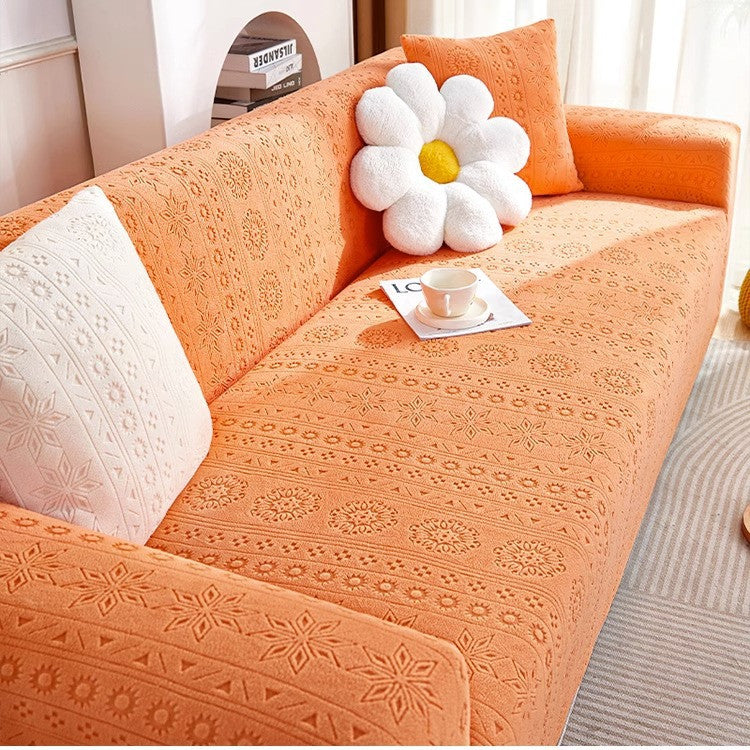 Anti-Scratching All-Inclusive Solid Pattern Sofa Cover