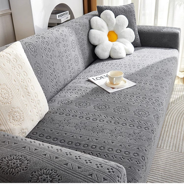 Anti-Scratching All-Inclusive Solid Pattern Sofa Cover