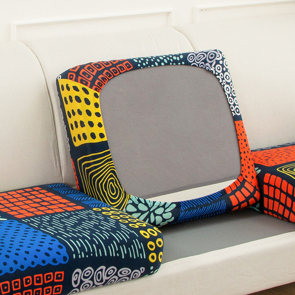 Printed Stretch Sofa Cushion Seat Cover