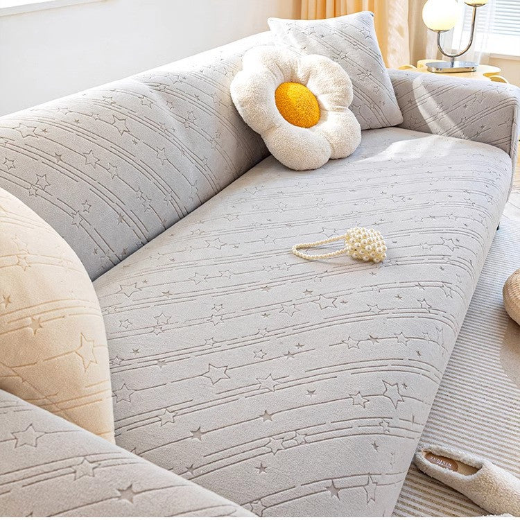 Anti-Scratching All-Inclusive Solid Pattern Sofa Cover