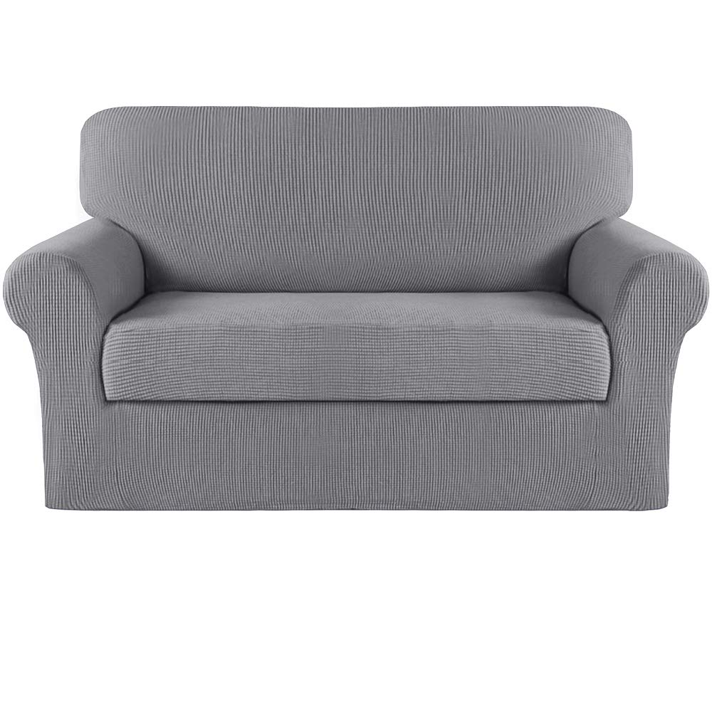 2 Pieces Stretch Sofa Slipcover Armchair Sofa Covers