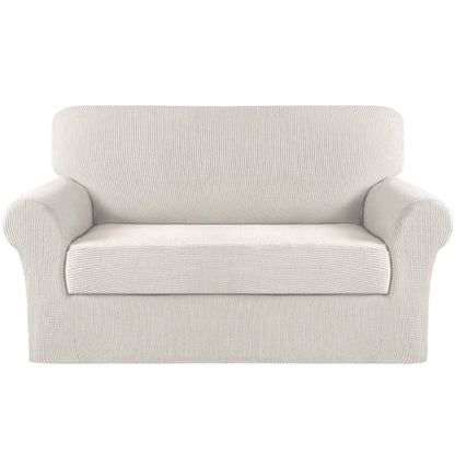 2 Pieces Stretch Sofa Slipcover Armchair Sofa Covers