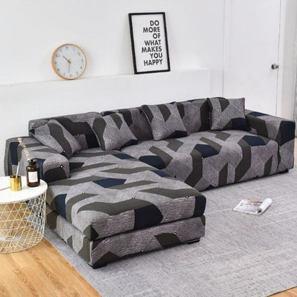 L-Shaped Couch Covers Left Chase